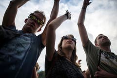 OPENAIR ST. GALLEN 2015 - Impressionen während dem Kontert von Stress auf der Sitterbühne (Bild: Peer Füglistaller)