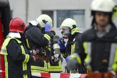 Beim Unfall gelangten Säuredämpfe ins Freie. (Bild: Mario Testa)