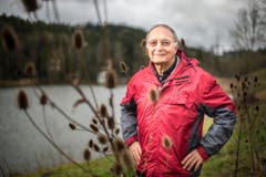 So sieht Ueli Eisenhut heute aus. Der 67-Jährige wohnt und arbeitet in St.Gallen. (Bild: Benjamin Manser)