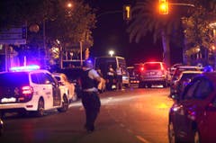 Police shoot dead four terrorism suspects after vehicle attack in Cambrils (Bild: Keystone/EPA/JAUME SELLART)