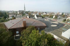 Amriswil TG - Das Pentorama in Amriswil, gesehen aus einer Höhe von 32 Meter. (Bild: Reto Martin (Reto Martin))