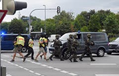Shooting in shopping centre in Munich (Bild: Keystone)