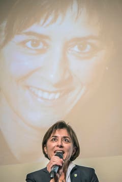 Am "Who is Who 2017" der Thurgauer Zeitung wurde Regierungsrätin Monika Knill zur Thurgauerin des Jahres 2017 gekürt. (Bild: Reto Martin)