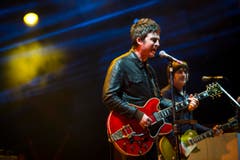 Prominenter Name im Sittertobel: Noel Gallagher und die High Flying Birds. (Bild: Peer Füglistaller)
