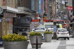 Sweden Truck Crash (Bild: Keystone)