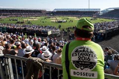 SCHWINGEN, SCHWINGFEST, EIDGENOESSISCHES SCHWING- UND AELPLERFEST ESTAVAYER 2016, ESAF, FETE FEDERALE DE LUTTE ET DES JEUX ALPESTRES, FESTA FEDERALE DEI LOTTATORI E DEGLI ALPIGIANI, (Bild: Keystone)
