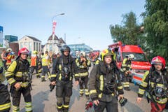 Brand auf dem Raduner-Areal in Horn (Bild: Urs Bucher)