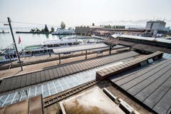 Anfang Jahr waren die Bauarbeiten noch in vollem Gange. (Bild: Reto Martin)