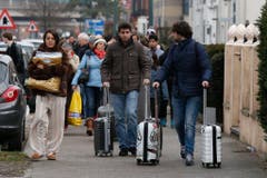 Explosions at Brussels Airport (Bild: Keystone)