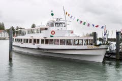 Einweihung der renovierten MS Säntis im Hafen Romanshorn. (Bild: Reto Martin)