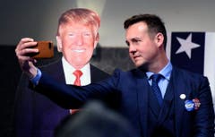 US election night in Canberra (Bild: Keystone)