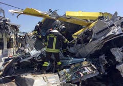 ITALY TRAIN CRASH (Bild: Keystone)