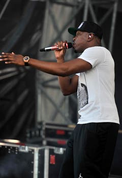 Dizzee Rascal in Aktion. (Bild: Reto Martin)