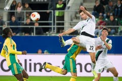 Marco Mathys am Ball. (Bild: Michel Canonica)