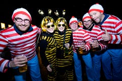 Frauenfeld TG , 15.01.2018 / Bechtelisnacht in der Innenstadt von Frauenfeld (Bild: Donato Caspari)