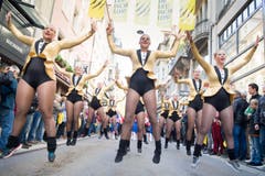 St. Gallen - Umzug Olma Olmaumzug durch die Stadt (Bild: Ralph Ribi)