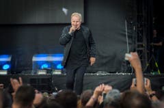 Herbert Grönemeyer gibt ein Konzert in der AFG Arena. (Bild: Andrea Stalder)