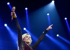 Helene Fischer bei einem Auftritt in Wien. (Bild: Keystone)