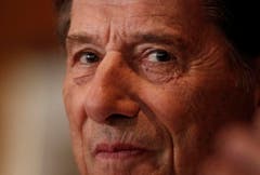 Eine der jüngeren Aufnahmen: Am 24. August 2011 während der Pressekonferenz zur Verfilmung seiner Autobiographie "Der Mann mit dem Fagott". (Bild: Keystone)