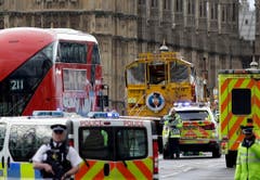 BRITAIN PARLIAMENT INCIDENT (Bild: Keystone)