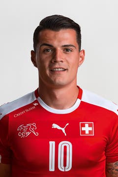 Granit Xhaka: 4,5. Seine Passquote ist phänomenal, er ist der beruhigende Pol in der 1. Halbzeit. Nach vorne inexistent. (Bild: Keystone)