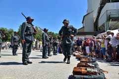 Zahlreiche Besucher kamen ans Panzertreffen nach Bürglen. (Bild: Mario Testa)