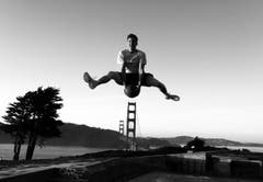 Ein Jump bei der Golden Gate Bridge. (Bild: pd)