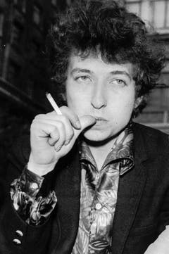 Ein Bild aus jungen Jahren: Dylan 1965 in London. (Bild: Keystone)