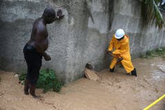 Hurricane Matthew hits Haiti (Bild: Keystone)