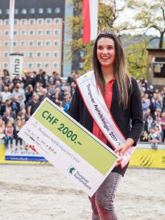 Marion Weibel aus Rickenbach geht als Siegerin hervor. (Bild: Hanspeter Schhiess)