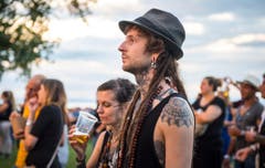 Von Donnerstag 3. August bis Samstag 5. August fand im Hafen von Romanshorn das Sommernachtsfest 2017 statt. (Bild: Andrea Stalder)