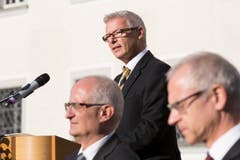 Interreligišse Feier zum eidgenšssischen Bettag, Klosterplatz, St. Gallen (Bild: Peter Käser)