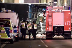 Truck crashed into a Christmas market in Berlin (Bild: Keystone)