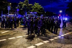Protest against G20 Summit in Hamburg (Bild: Keystone)