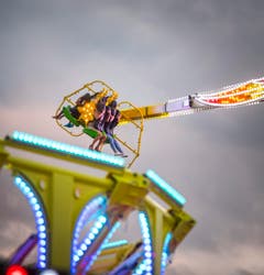 Von Donnerstag 3. August bis Samstag 5. August fand im Hafen von Romanshorn das Sommernachtsfest 2017 statt. (Bild: Andrea Stalder)