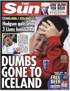 The Sun. (Bild: Printscreen)
