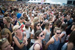 OPENAIR ST. GALLEN 2015 - Impressionen während dem Kontert von Stress auf der Sitterbühne (Bild: Peer Füglistaller)
