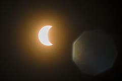 Solar Eclipse in Caracas (Bild: Keystone)