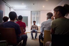Flüchtlingstag Besuchstag Durchgangsheim Arbon (Bild: Andrea Stalder)