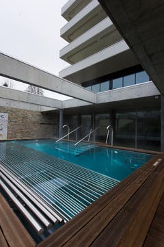 Im Kurhaus gibt es mehrere Schwimmbäder. (Bild: Michel Canonica)