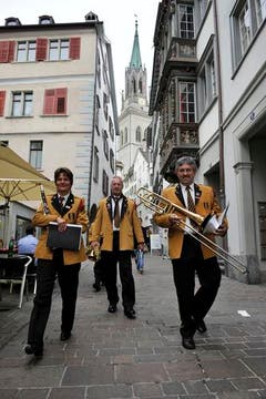 Impressionen vom Eidgenössischen Blasmusikfest St. Gallen (Bild: Ralph Ribi)