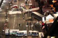 Möglicher Anschlag mit Lastwagen auf Weihnachtsmarkt (Bild: Keystone)