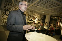 Neujahrsansprache der CVP in der IKEA St.Gallen im Jahr 2008. (Bild: Philipp Baer/Archiv)