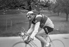 Ferdy Kübler 1947 in Aktion bei der Meisterschaft von Zürich. (Bild: Keystone)