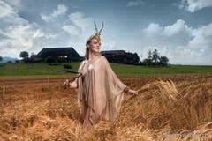 Alice Gilliand aus dem Kanton Waadt. (Bild: www.bauernkalender.ch)