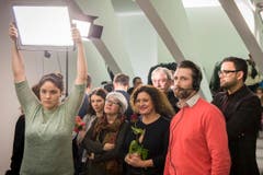 Fredy Fässlers Familie in der Pfalz. (Bild: Urs Bucher)