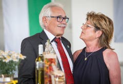 Empfang Grossratspräsidentin Heidi Grau (Bild: Andrea Stalder)