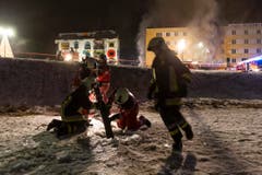 SCHWEIZ AROSA BRAND HOTEL (Bild: Keystone)