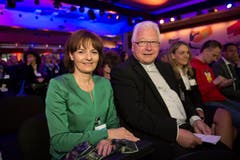 Alt Bundesrätin Ruth Metzler und Bischof Markus Büchel gehören zu den Gästen. (Bild: Urs Bucher)