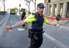 Spain Barcelona Pedestrians Hit (Bild: Keystone)